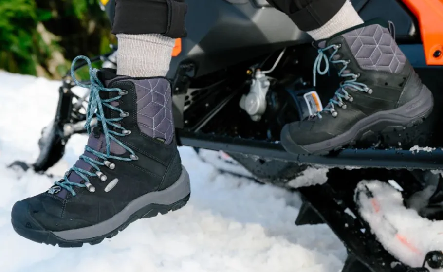 Women KEEN Boots<Women'S Revel Iv High Polar Waterproof Boot | Maple/Dark Forest