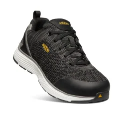 Women KEEN Work Boots & Shoes<Women'S Sparta Esd (Aluminum Toe) | Black/Grey Flannel