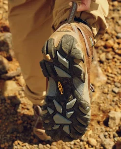 Women KEEN Boots<Women'S Targhee Ii Waterproof Mid | Goat/Crown Blue