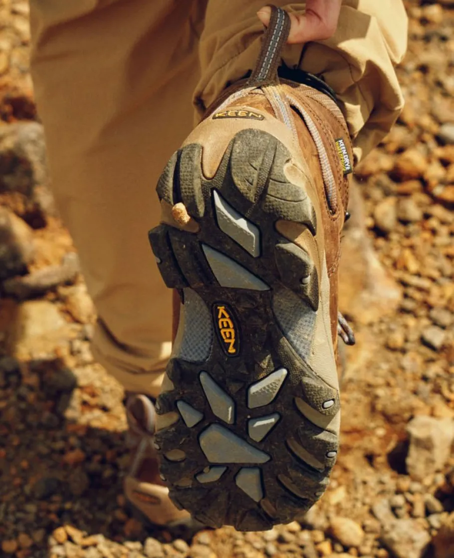 Women KEEN Boots<Women'S Targhee Ii Waterproof Mid | Goat/Crown Blue