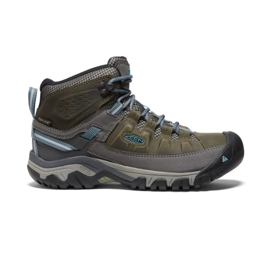 Women KEEN Boots<Women'S Targhee Iii Waterproof Mid | Magnet/Atlantic Blue