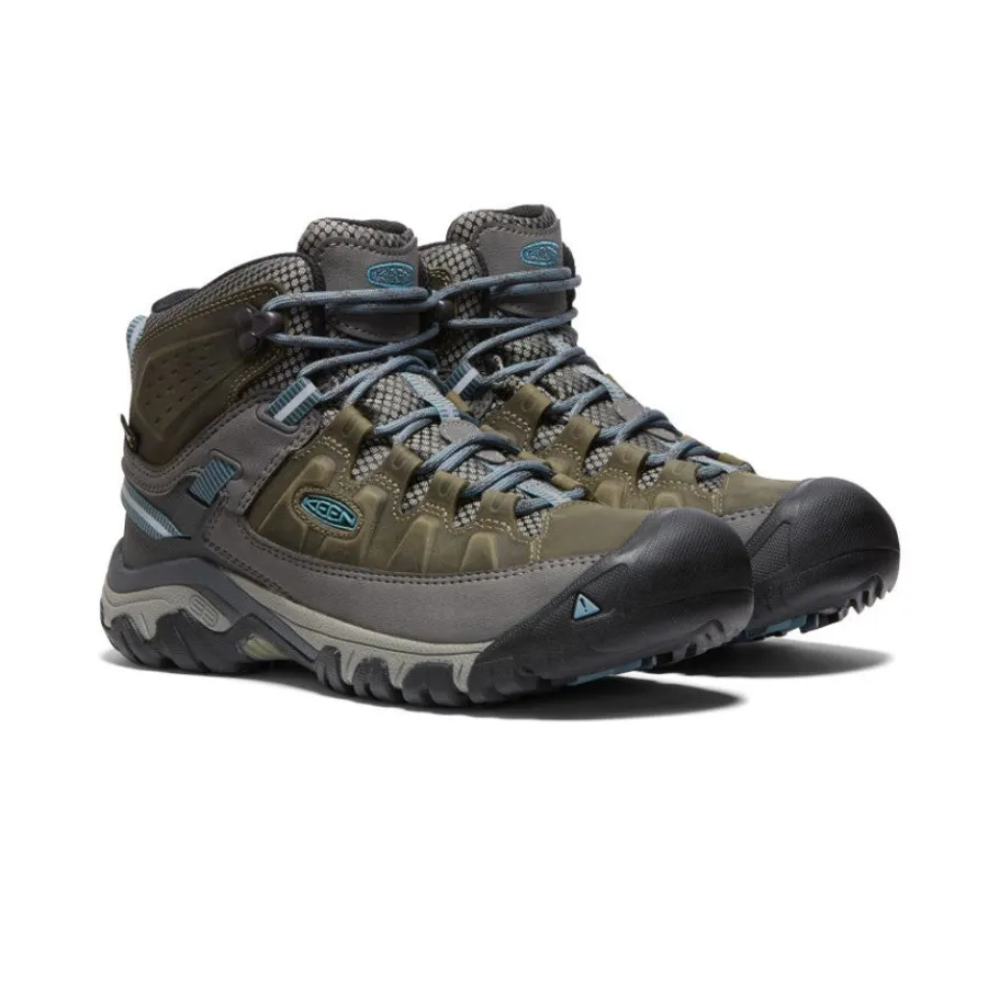 Women KEEN Boots<Women'S Targhee Iii Waterproof Boot Wide | Magnet/Atlantic Blue