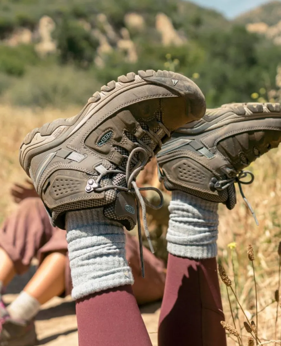 Women KEEN Boots<Women'S Targhee Iii Waterproof Boot Wide | Magnet/Atlantic Blue