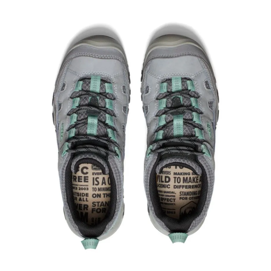 Women KEEN Shoes<Women'S Targhee Iv Vented Hiking Shoe | Alloy/Granite Green