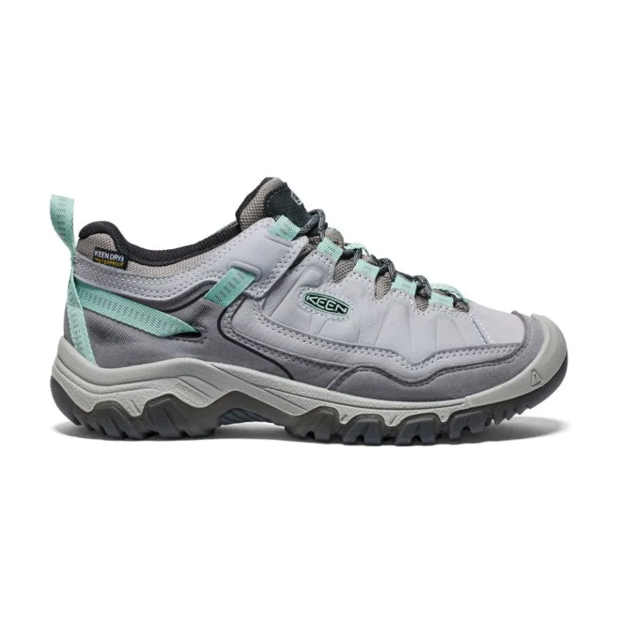 Women KEEN Shoes<Women'S Targhee Iv Waterproof Hiking Shoe | Alloy/Granite Green
