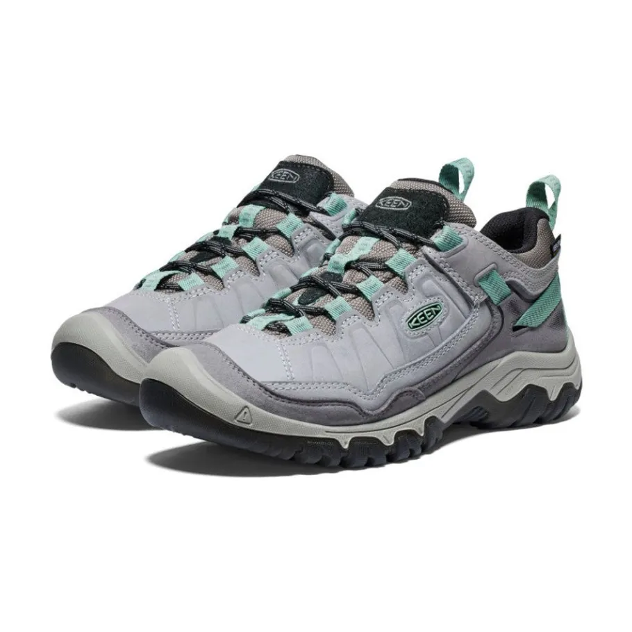 Women KEEN Shoes<Women'S Targhee Iv Waterproof Hiking Shoe | Alloy/Granite Green