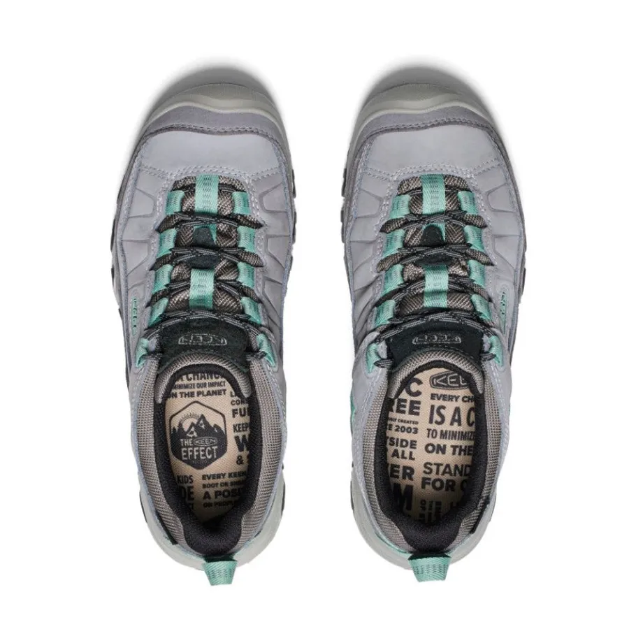 Women KEEN Shoes<Women'S Targhee Iv Waterproof Hiking Shoe | Alloy/Granite Green