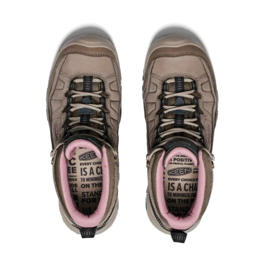 Women KEEN Boots<Women'S Targhee Iv Waterproof Hiking Boot | Brindle/Nostalgia Rose