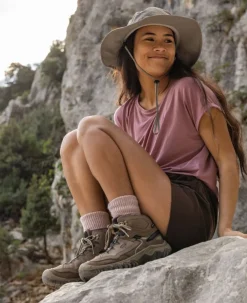 Women KEEN Boots<Women'S Targhee Iv Waterproof Hiking Boot | Brindle/Nostalgia Rose