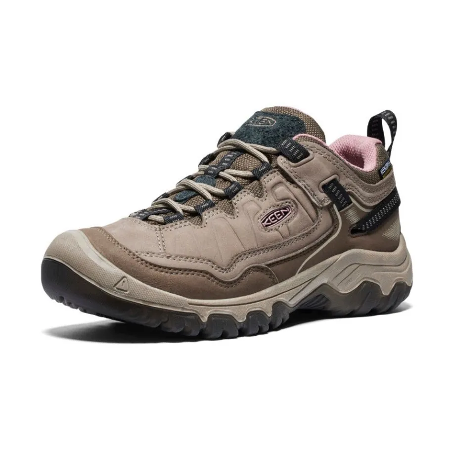 Women KEEN Shoes<Women'S Targhee Iv Waterproof Hiking Shoe | Brindle/Nostalgia Rose