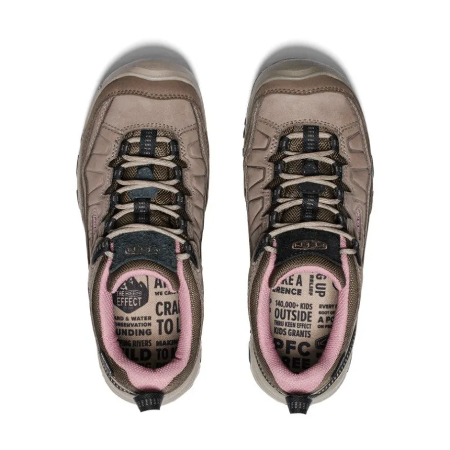 Women KEEN Shoes<Women'S Targhee Iv Waterproof Hiking Shoe | Brindle/Nostalgia Rose