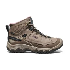 Women KEEN Boots<Women'S Targhee Iv Wide Waterproof Hiking Boot | Brindle/Nostalgia Rose