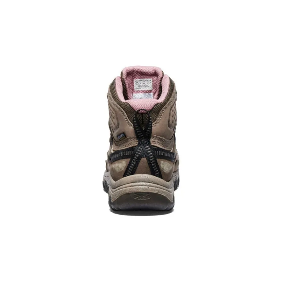 Women KEEN Boots<Women'S Targhee Iv Wide Waterproof Hiking Boot | Brindle/Nostalgia Rose