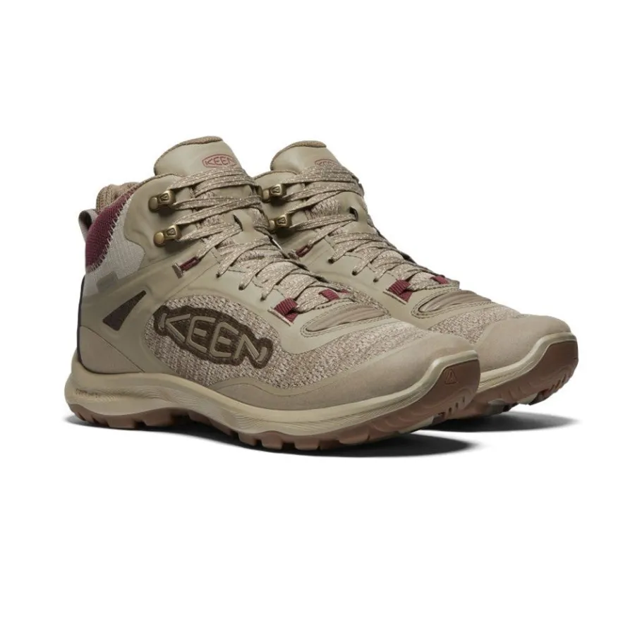 Women KEEN Boots<Women'S Terradora Flex Waterproof Boot | Plaza Taupe/Windsor Wine