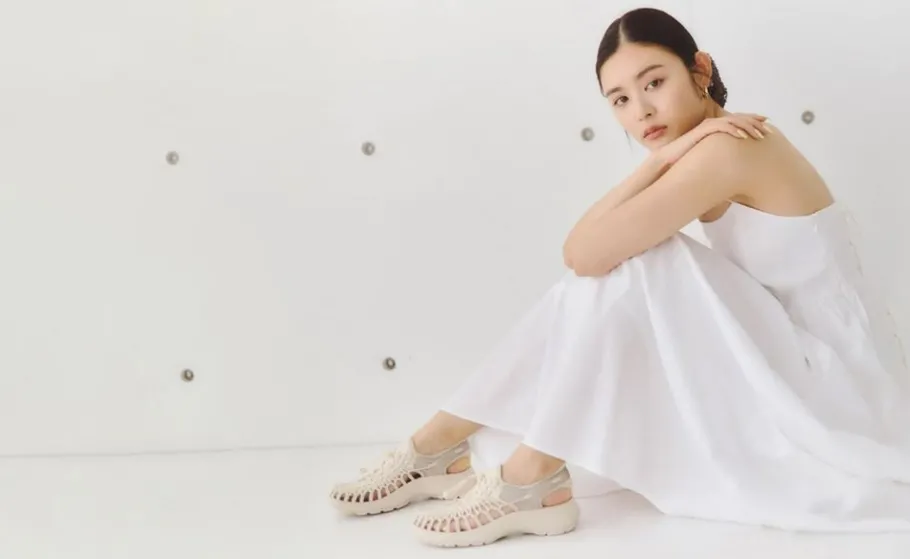 Women KEEN Sandals<Women'S Uneek Astoria Sandal X Snidel | Birch/Plaza Taupe