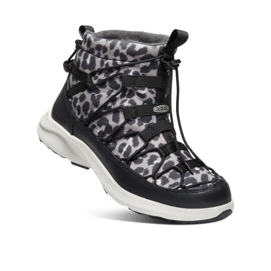 Women KEEN Slip-Ons<Women'S Uneek Snk Ii Waterproof Chukka | Animal Print/Silver Birch