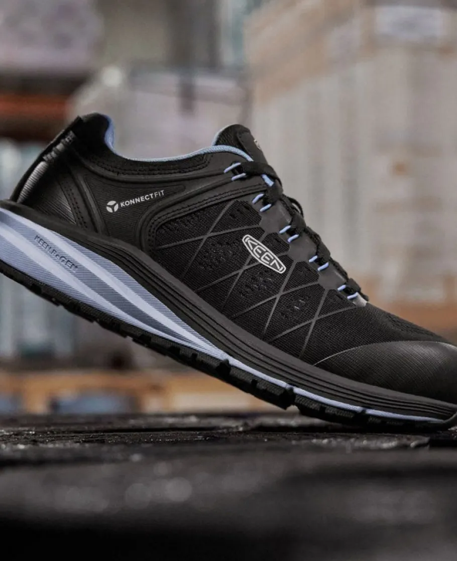 Women KEEN Work Boots & Shoes<Women'S Vista Energy Esd (Carbon-Fiber Toe) | Hydrangea/Black