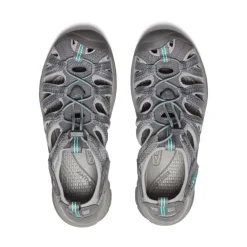 Women KEEN Sandals<Women'S Whisper | Medium Grey/Peacock Green