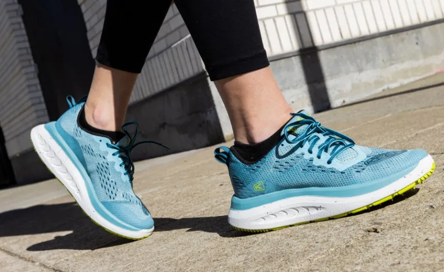 Women KEEN Shoes<Women'S Wk400 Walking Shoe | Black/White