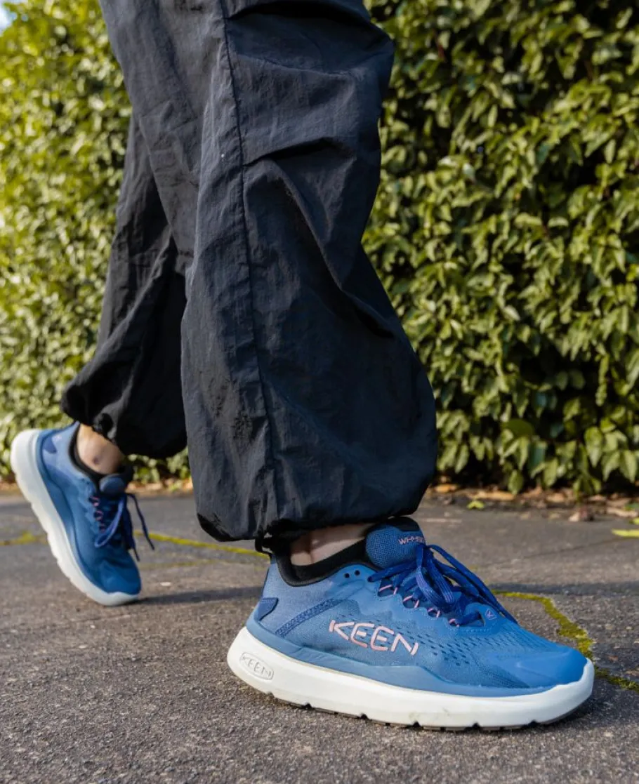 Women KEEN Shoes<Women'S Wk450 Walking Shoe | Vintage Indigo/Nostalgia Rose
