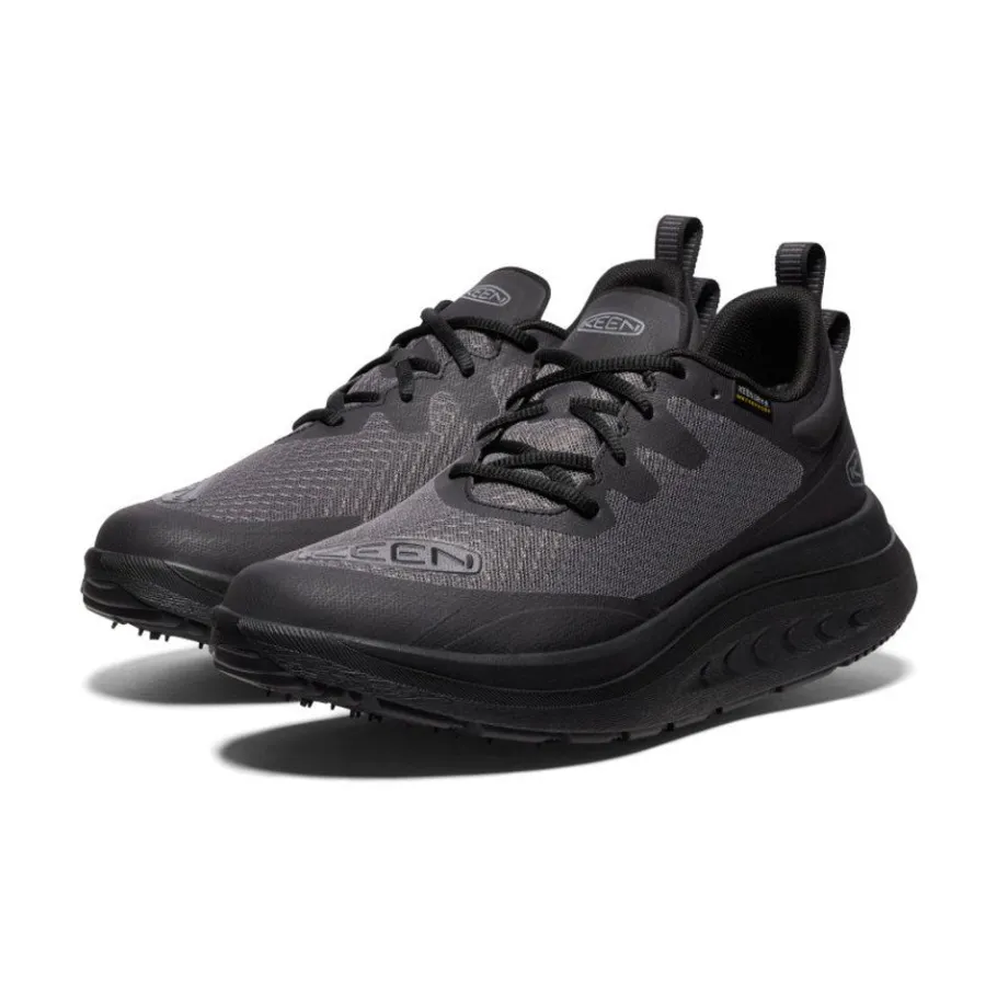 Women KEEN Shoes<Women'S Wk400 Waterproof Walking Shoe | Triple Black