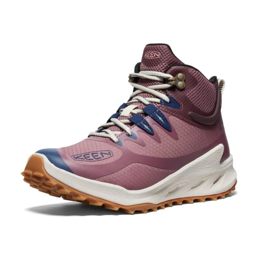 Women KEEN Boots<Women'S Zionic Waterproof Hiking Boot | Nostalgia Rose/Peach Parfait
