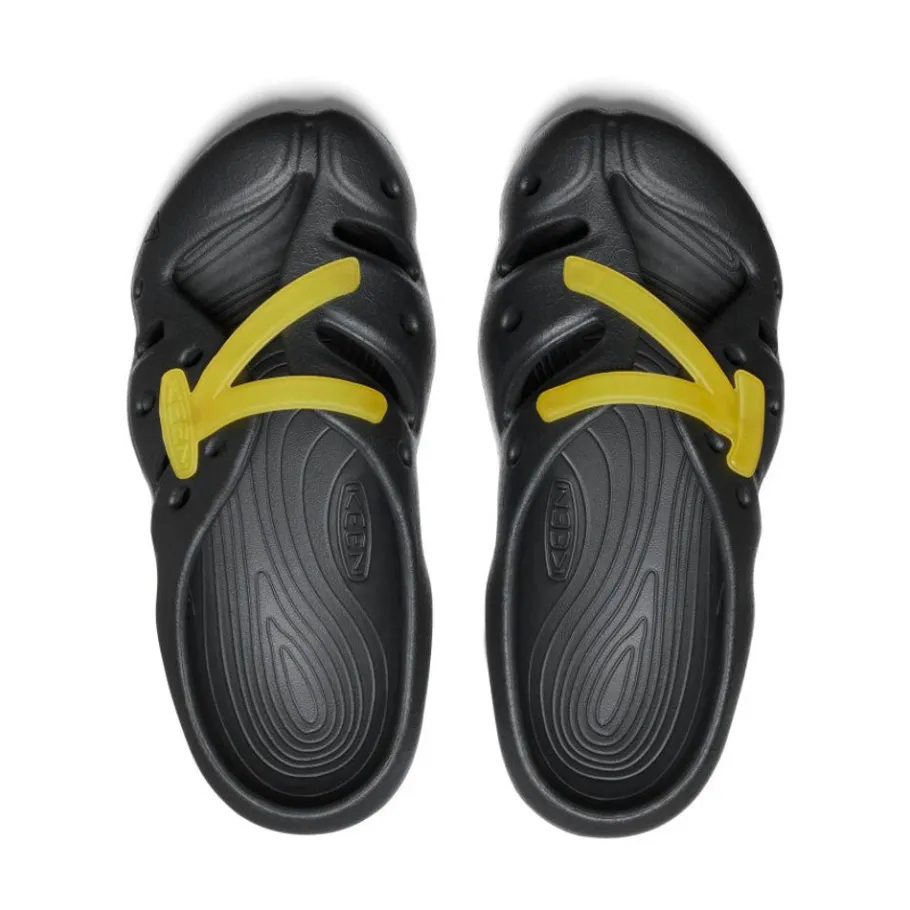 Women KEEN Slip-Ons<Yogeez Clog | Black/ Yellow